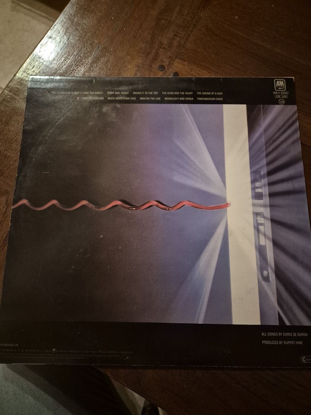 Dischi in vinile: Chris de Burgh - Man on the Line LP  – Usato da Grandval venduto da JeroenK 1