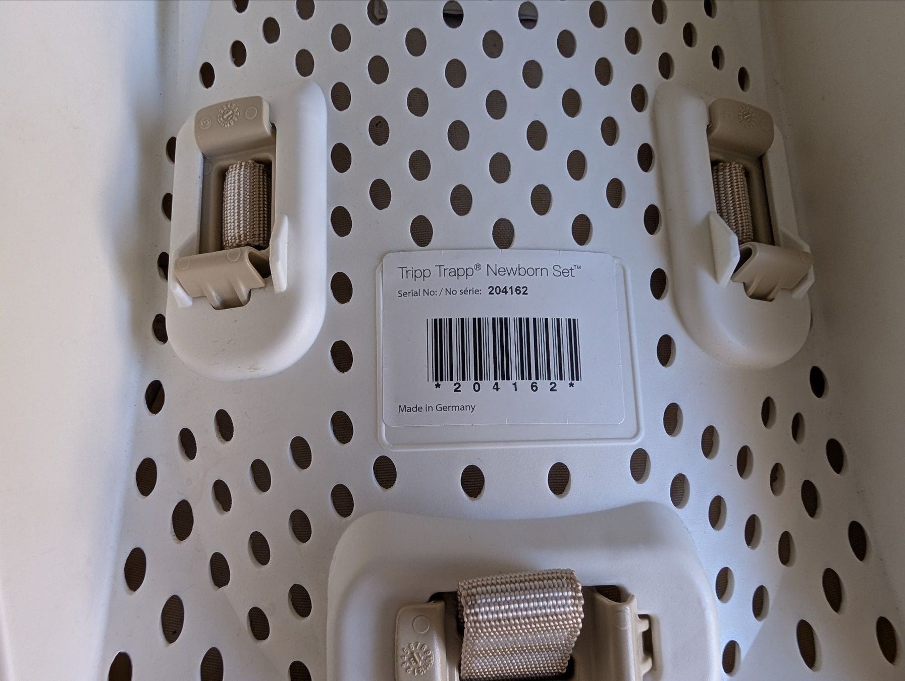 Stokke Seggioloni: Stokke Tripp Trapp Newborn Set beige – Usato da Zürich venduto da Scadgers 3