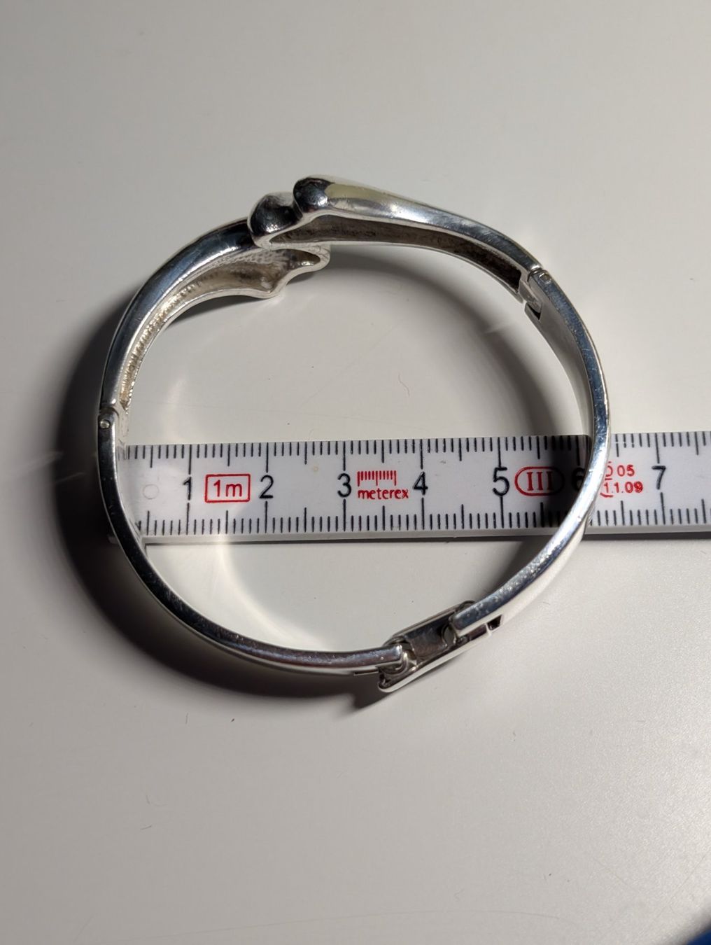 Bracciali & Braccialetti: massiver Silberarmreif 835er Silber, 47.5 gr – Usato da Ermatingen venduto da Hanni_und_Nanni 4