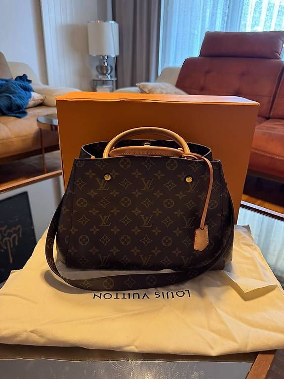 Louis Vuitton Borse da donna: Louis Vuitton Montaigne MM Monogram – Usato da La Tour-de-Peilz venduto da lai_pdc9
