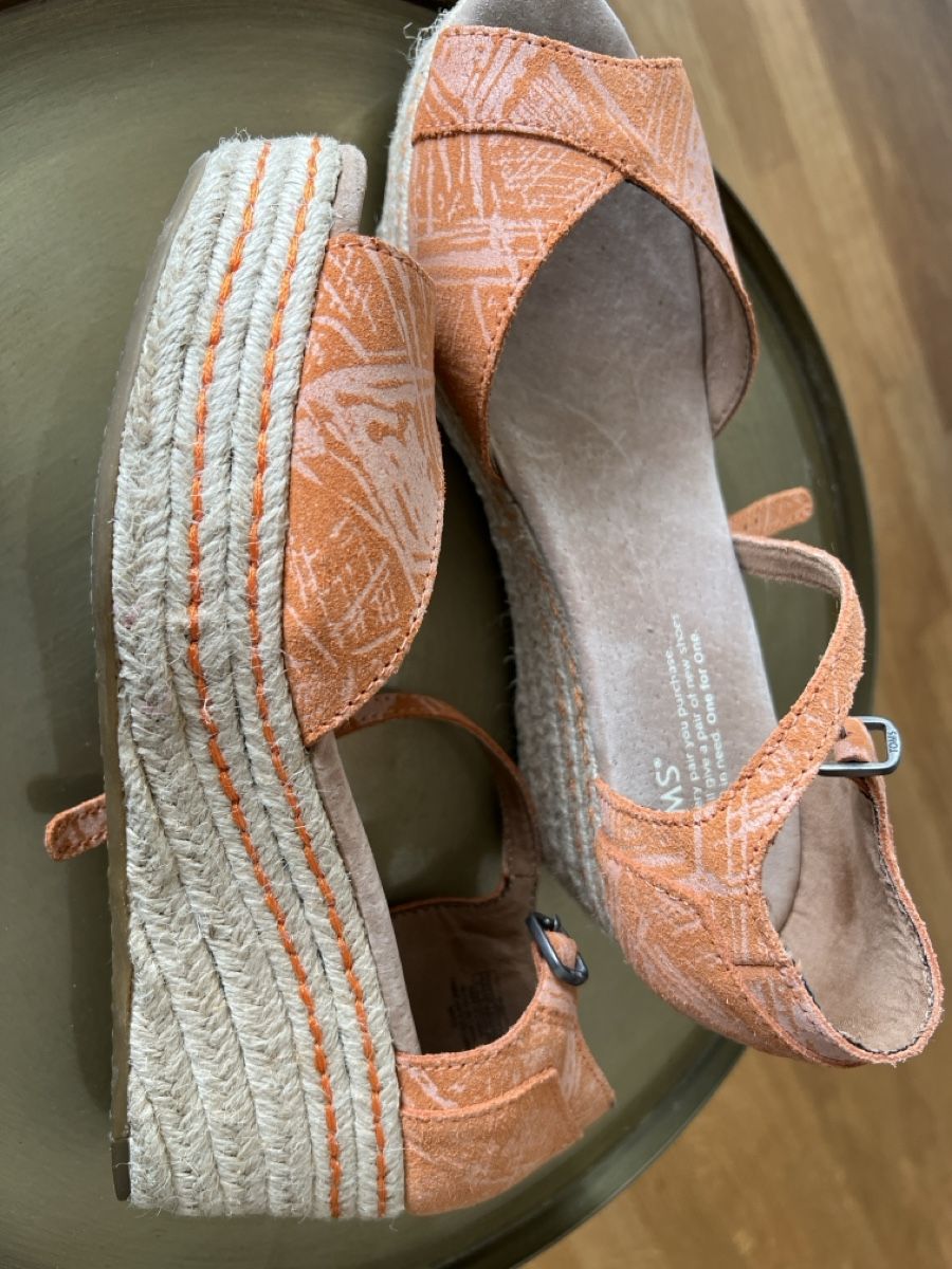 Toms Damenschuhe: Toms Beach Sandale , wedges , gr. 37 – Gebraucht aus Kaufdorf von Ostrich 4