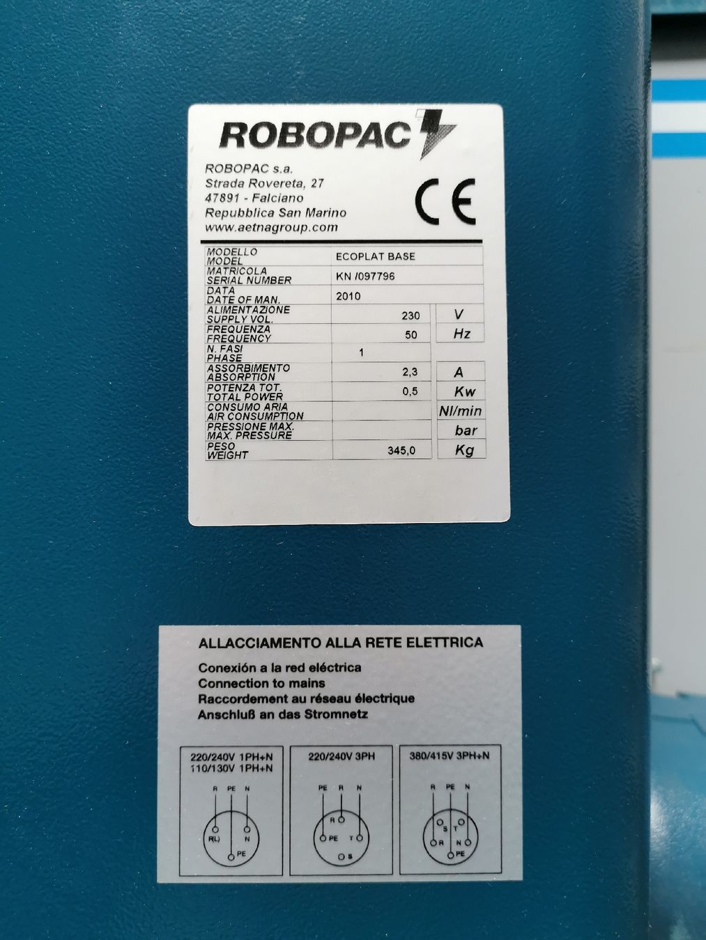 Tutte le macchine: Palettenwickler – Usato da Frauenfeld venduto da blitzblank91 3