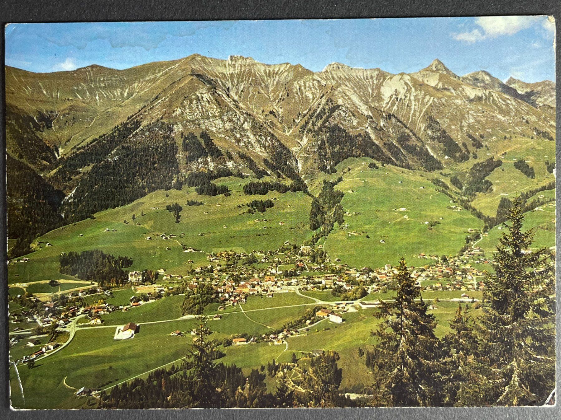 Ansichtskarten: Château-d'Oex – Gebraucht aus Steg VS von _vinci_