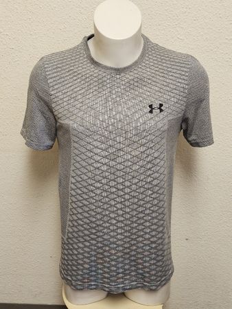 UNDER ARMOUR Vanish Tee Grau Gr. M Seamless Sport Fitness La