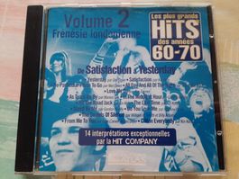 Cd Les plus grands hits des années 60 - 70