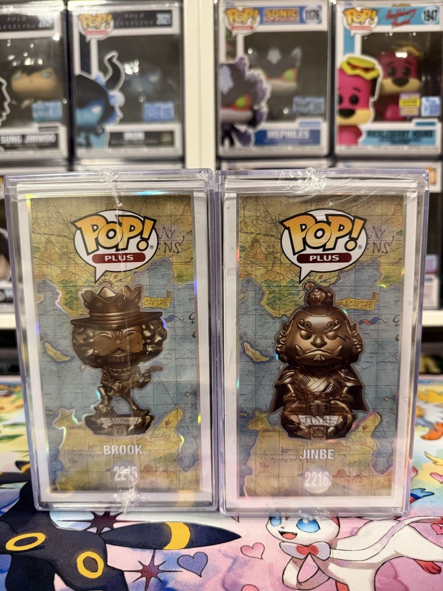 Funko Figuren: Funko Pop! Brook 2215 & Jinbe 2216 Set! – Neu und originalverpackt aus Flüelen von alex_y88 1