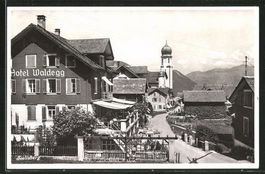Seelisberg, Hotel Waldegg, gelaufen 1937