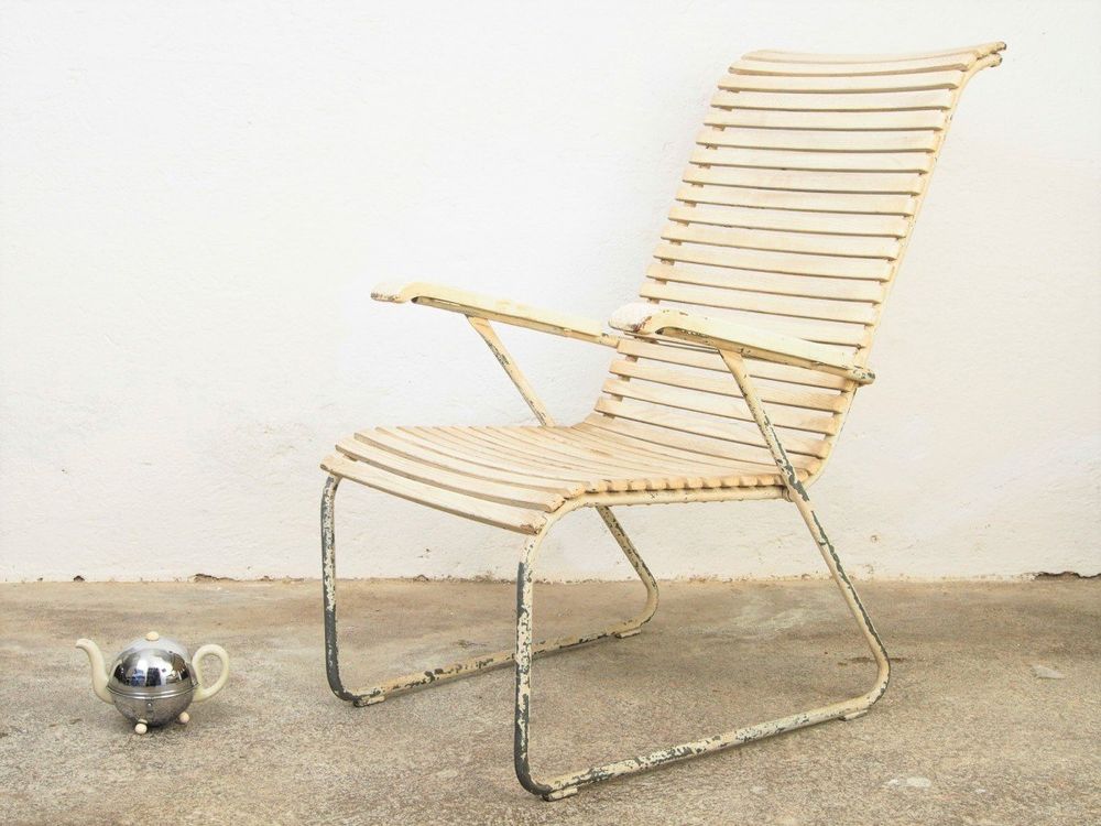 Gartenstühle Stahlrohr Bauhaus Van Der Rohe Thonet Ära (Gebraucht) in ...