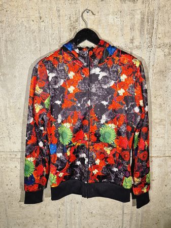 Burton Snowboardjacke Blumenmuster, Grösse M, Top Zustand