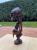 Afrikanische Skulptur Massai Figur Ebenholz