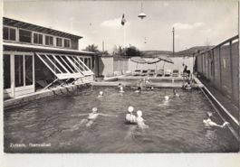 Schweiz Postkarte Foto AK Zurzach Thermalbad o 1960