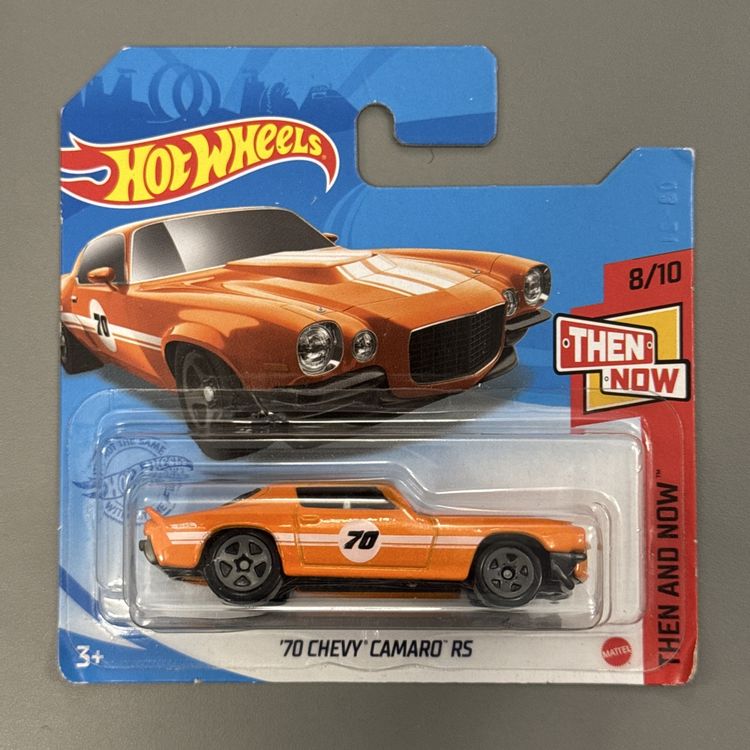 Hot Wheels Vintage Racing - Chevy Camaro RS 1970 Dave Strickler - 1/64 Comme Neuf