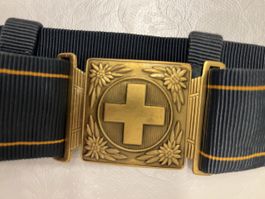 Schweizer Militär Offiziergurt, Top Zustand!