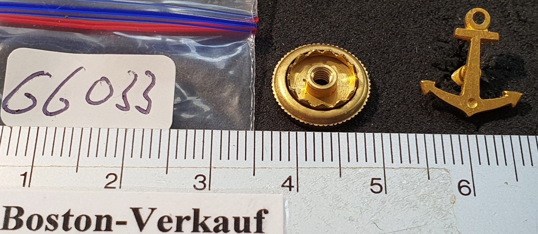 Plaquettes & Badges: GG033 - Reversknopf ANKER – D'occasion à Reinach BL par Boston-Verkauf 3