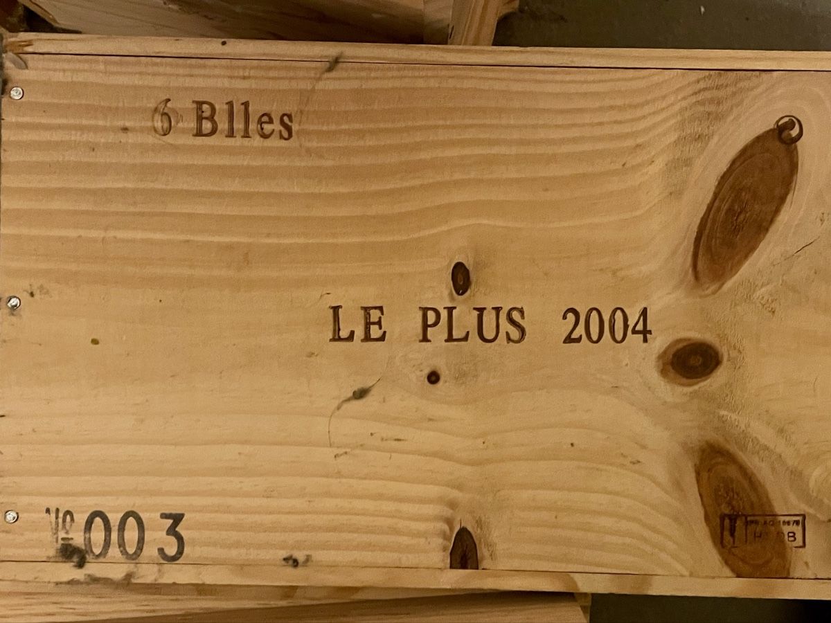 Vino: Le Plus de la Fleur de Boüard 2004, aus Klimakeller. – Nuovo (secondo la descrizione) da Zürich venduto da Bohn 1