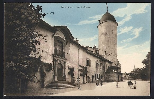 Ansichtskarten: AK Aubonne, Le Chateau – Gebraucht aus Berlin von bartko-reher