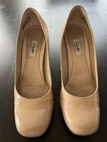 Escarpins Clarks Narrative Vernis Nude - Taille EU 39 / UK 6