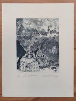 Exlibris Vladislav Kvartalny - Original Radierung signiert