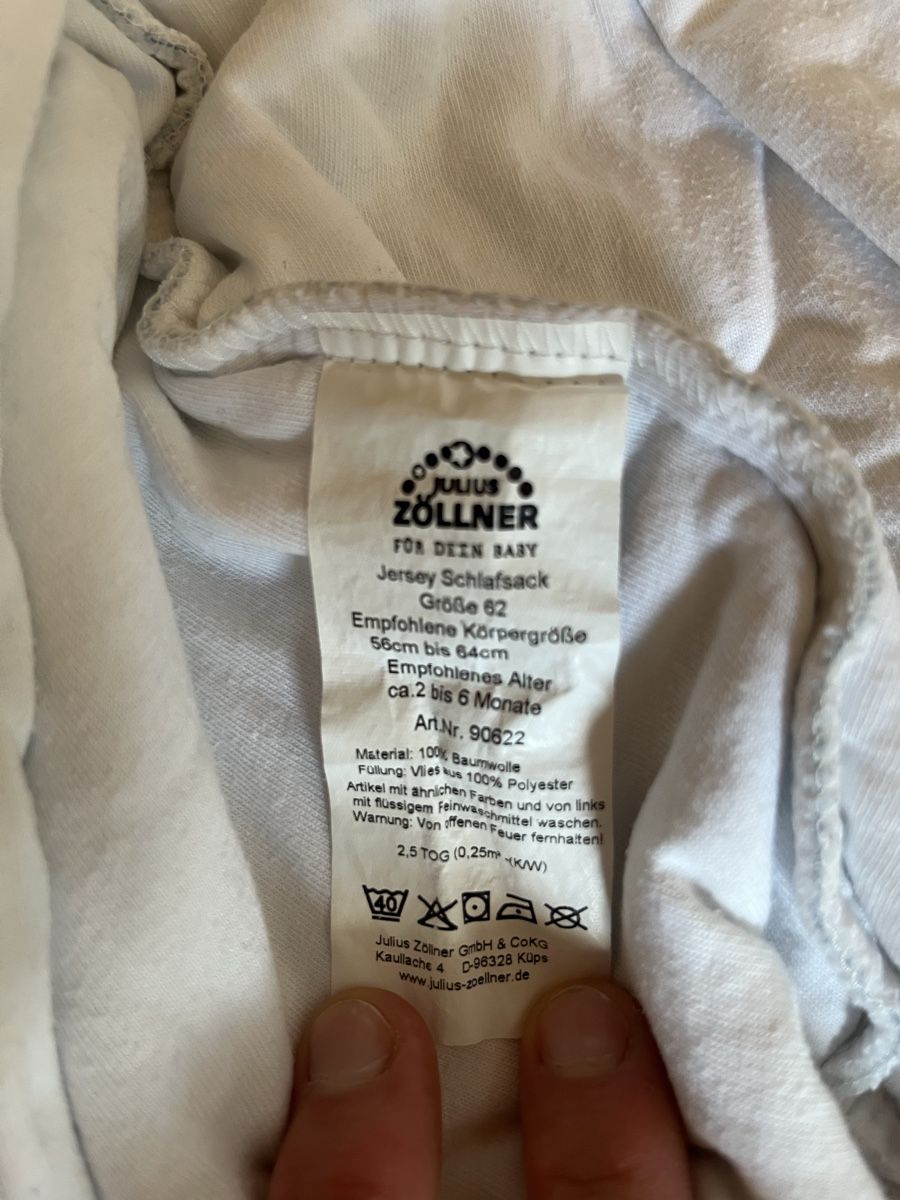 Pigiama & Simili: Baby Schlafsack Julius Zöllner – Usato da Zuckenriet venduto da ca_ac 1