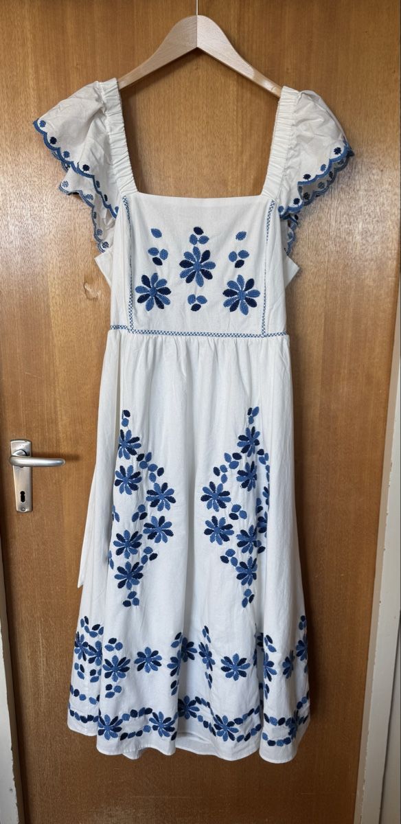 Sezane Vestiti: Robe Melville Sézane blanche - t38 – Nuovo e nell'imballaggio originale da Le Lignon venduto da mae_9hql