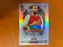 Match Attax Karte Thierry Henry LE 1