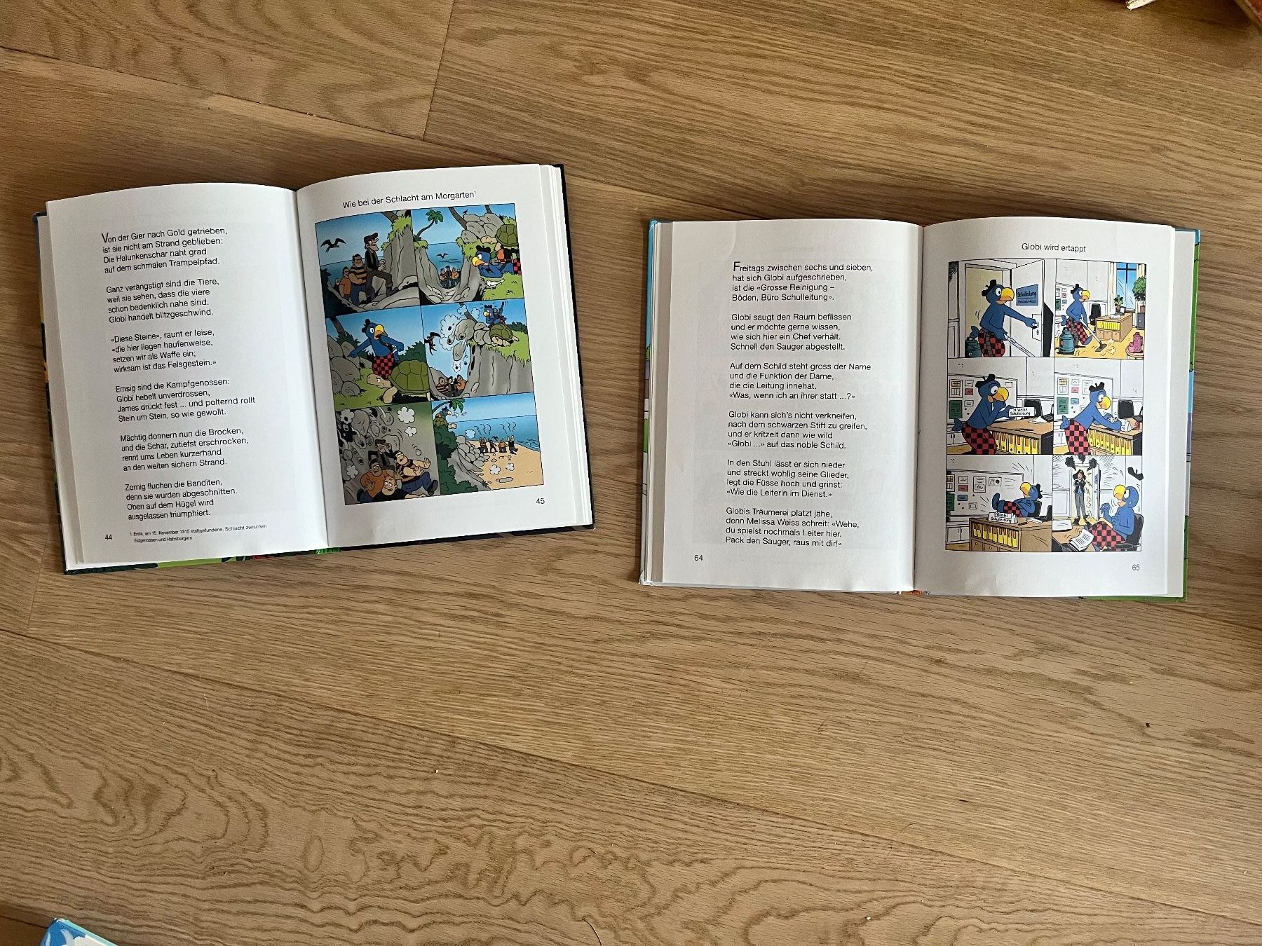 Fumetti: Alte und neue Globi Bücher – Usato da Thierachern venduto da lou_8l2x 1