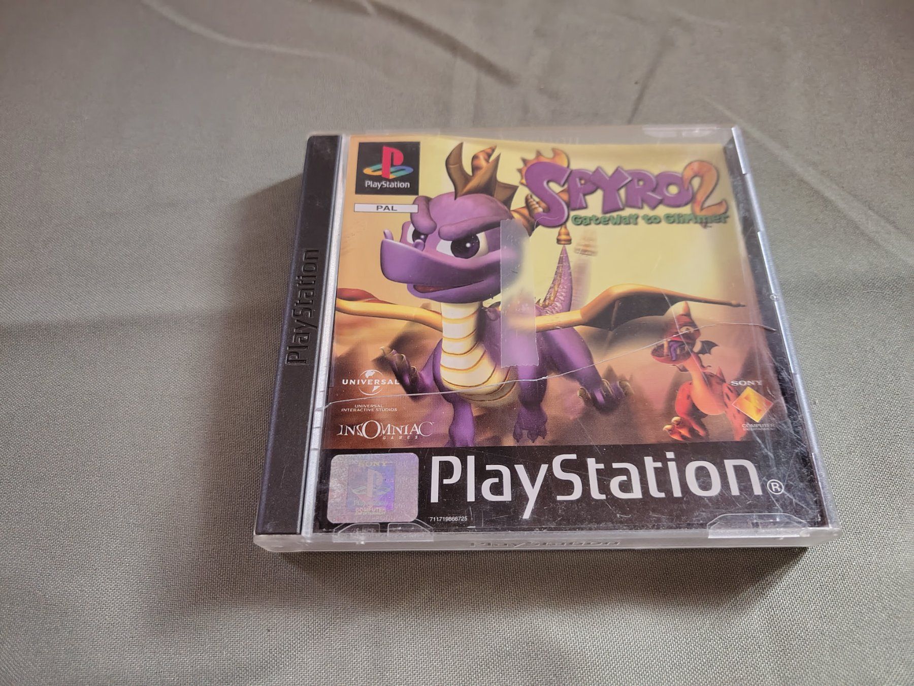 Sony Spiele: Jeu PS1 Spyro 2: Gateway to Glimmer – Gebraucht aus Saxon von dan_drn5