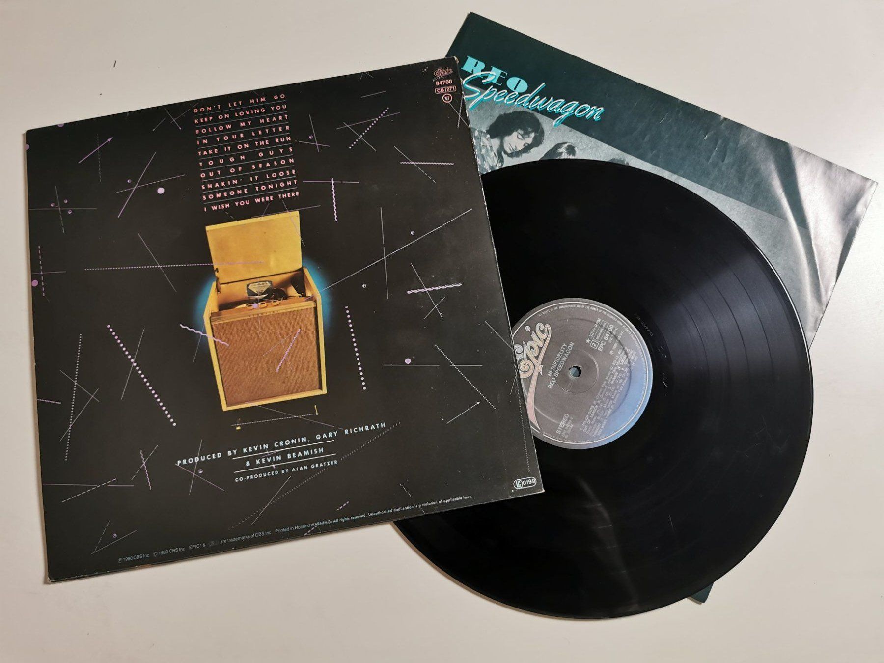 Schallplatten: REO SPEEDWAGON - HI INFIDELITY – Gebraucht aus Grafenried von House-of-Oldies 1