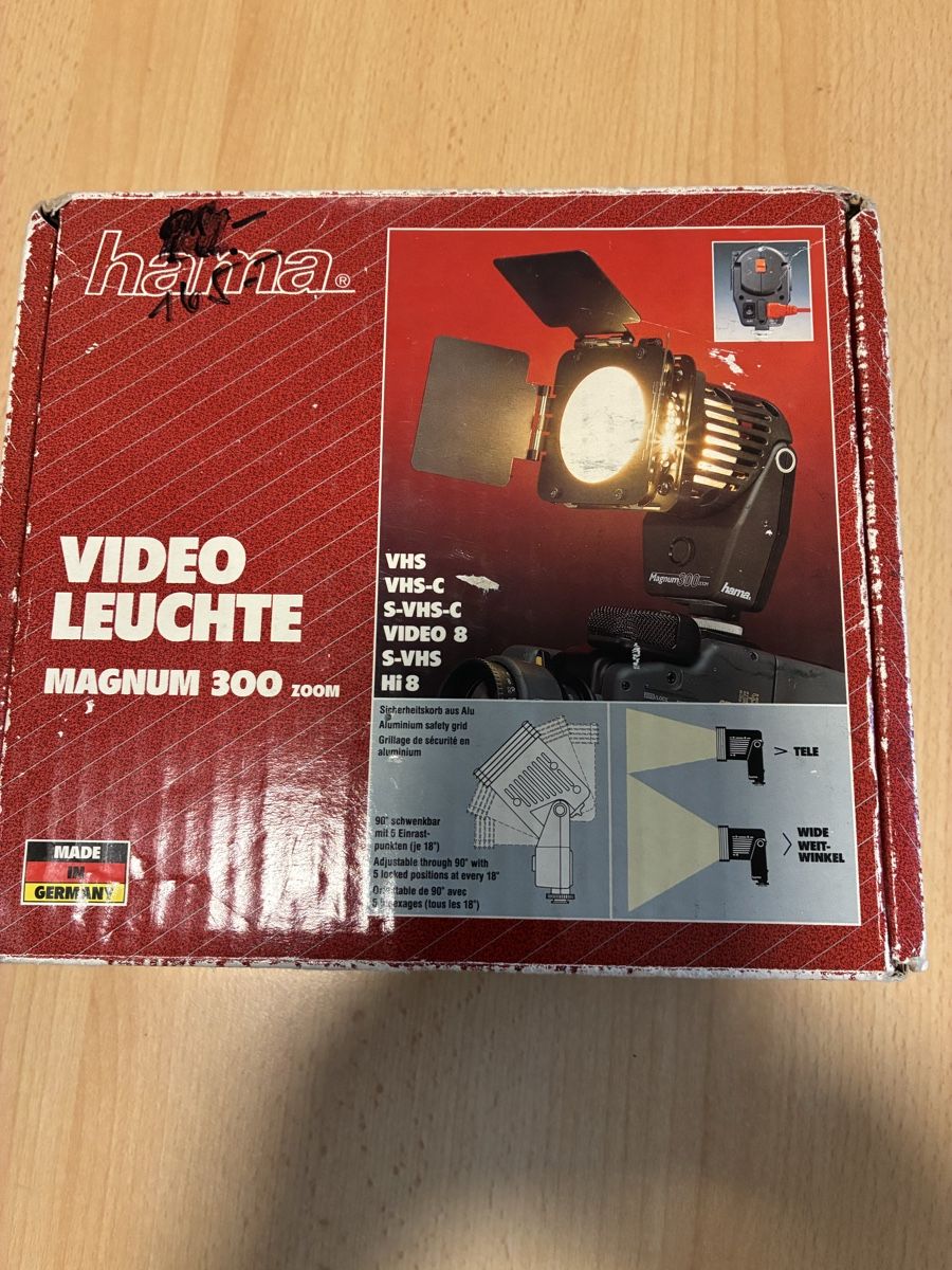 Hama Lampen: Videoleuchte – Gebraucht aus Belp von Hornusser54 1