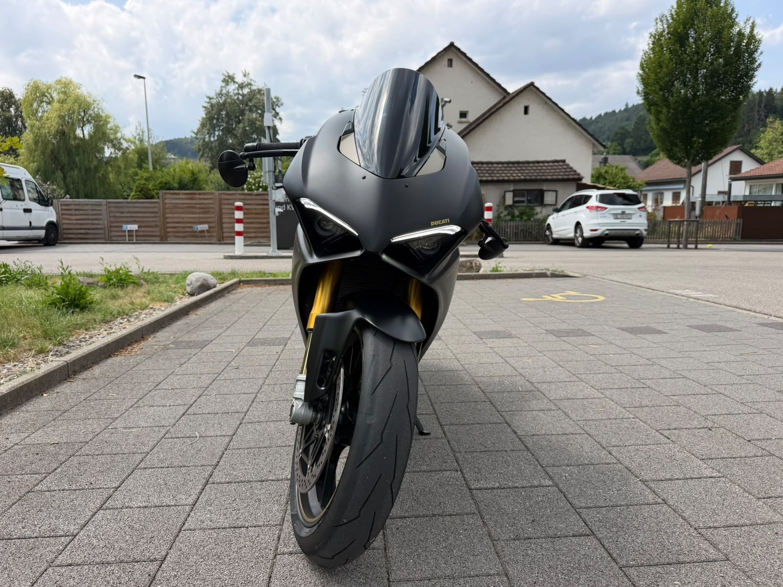 Ducati Strasse: Ducati Panigale V4 S Matt Schwarz  – Gebraucht aus Unterkulm von CedricG01 1