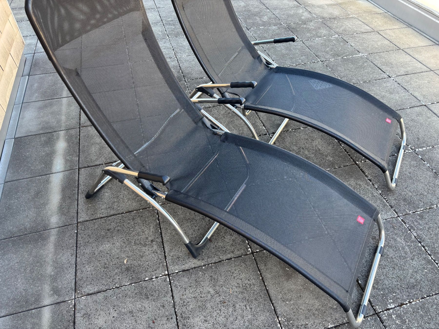 Fiam Chaises longues: Fiam Samba Liegestühle, 2 Stück – D'occasion à Biel/Bienne par powpow1 1