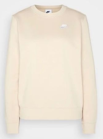 Nike Sweatshirt sanddrift/white Grösse XL Short