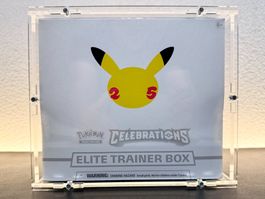 Pokémon Celebrations ETB EN OVP + Acrylbox