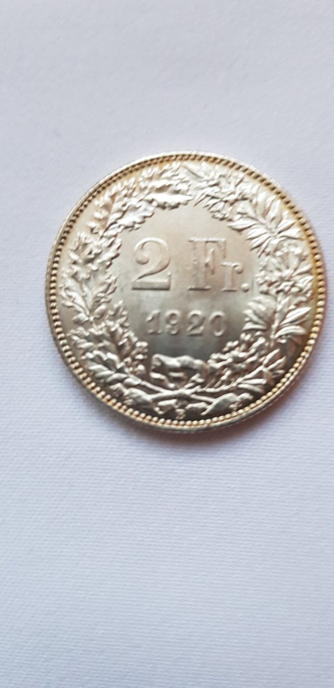 Tutti le monete: 2 Franken 1920 Schweiz – Usato da Dällikon venduto da Toyfan 2