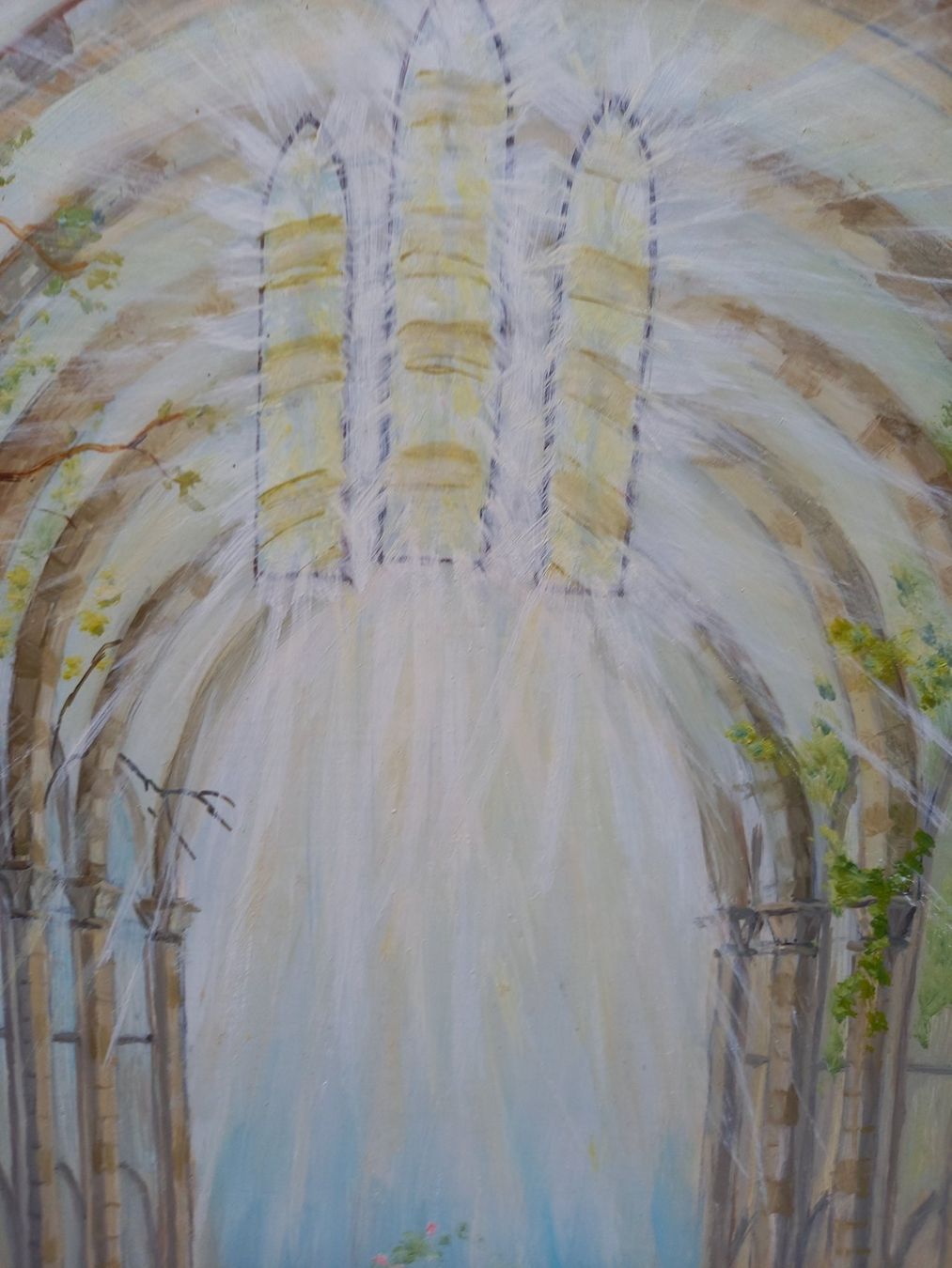 Dipinti: tableau intéressant signé Guignard C, 1993 – Usato da Lausanne venduto da leneko 2
