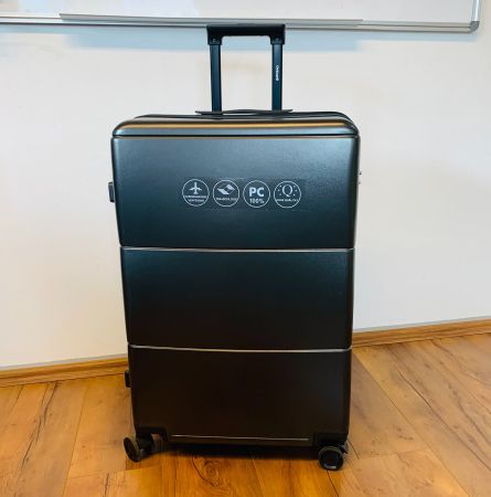 Reisekoffer Polycarbonat Koffer Grösse XL 77cm Anthrazit NEU
