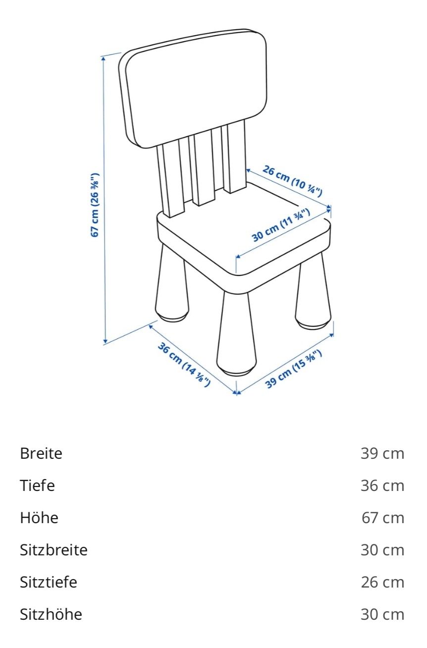 Ikea Sedie: IKEA Mammut Kinderstuhl blau – Usato da Zürich venduto da Kris8050 5