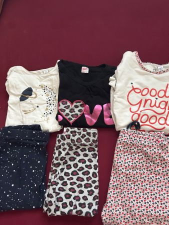 3 pyjamas, gr 140, gr 140, gr 152