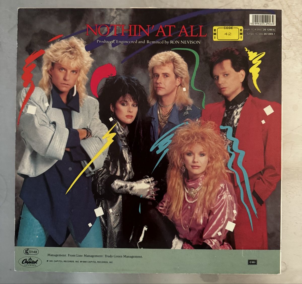 Dischi in vinile: Heart -  Nothin' At All -12" Maxi - 80s – Usato da Rorbas venduto da BlackstarRecords 1