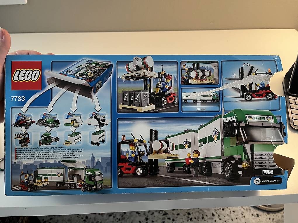 Jouets: Legocity 7733 Lastwagen mit Gabelstapler – D'occasion à Tägerwilen par tanjafe13 3