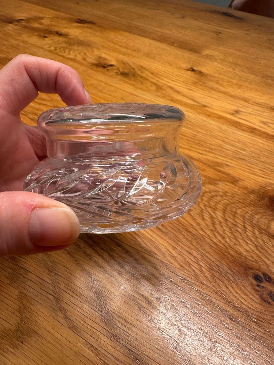Bicchieri: Vintage Kristall Dose mit Deckel – Usato da Niederbüren venduto da poschti 7