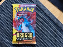 Pokemon Brutalanda Booster Dragon Majesty sealed neu