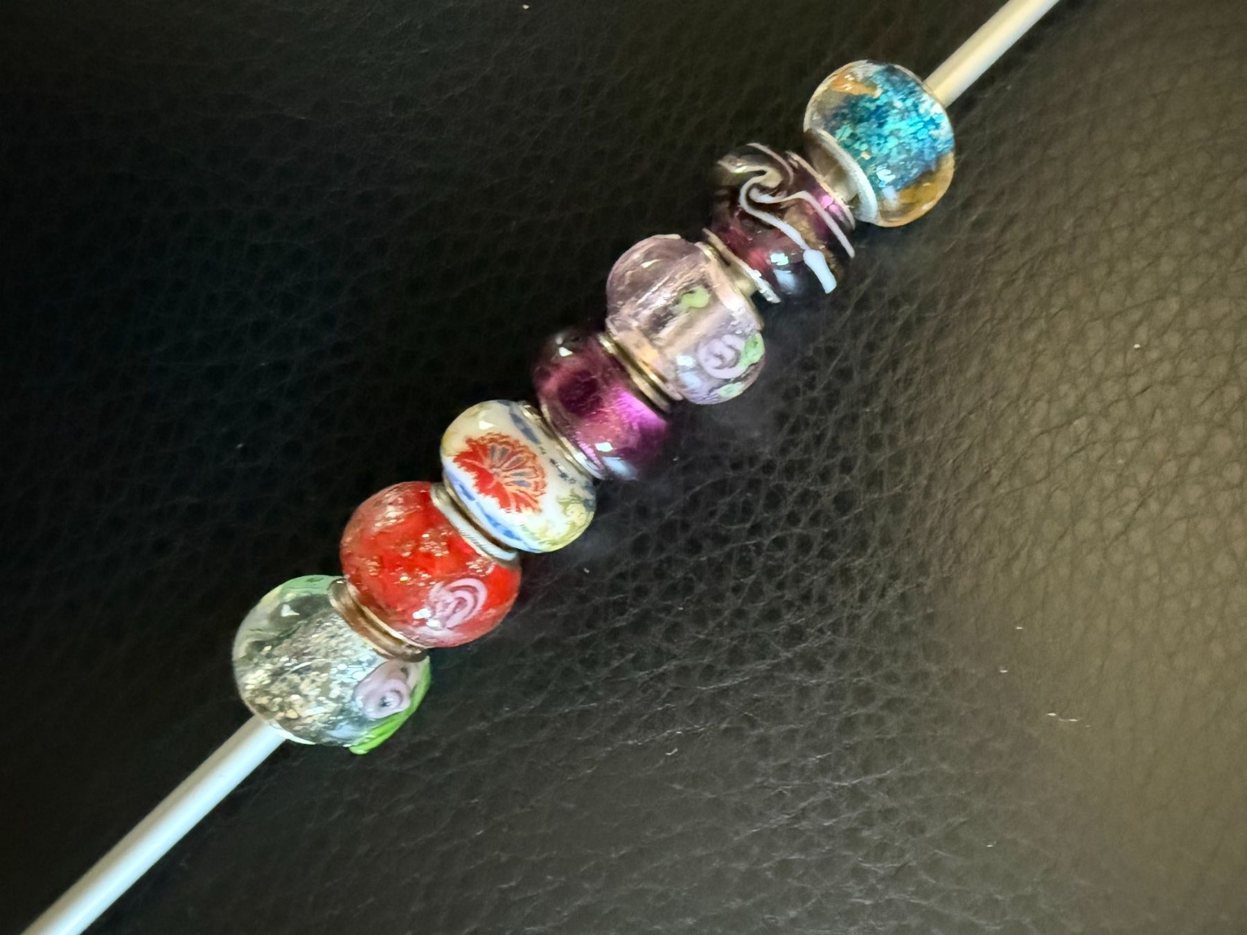 Ciondoli: 7 BEAD  PERLEN  PANDORA KOMPATIBEL ASS.   BEADS – Usato da Subingen venduto da ArtBead