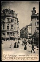 AK St. Gallen, Motiv aus der Multergasse