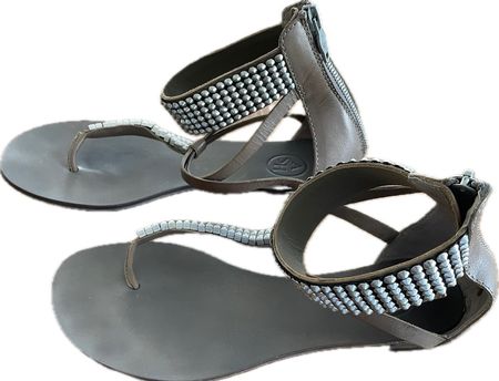 ASH Nietensandalen taupe Gr. 38