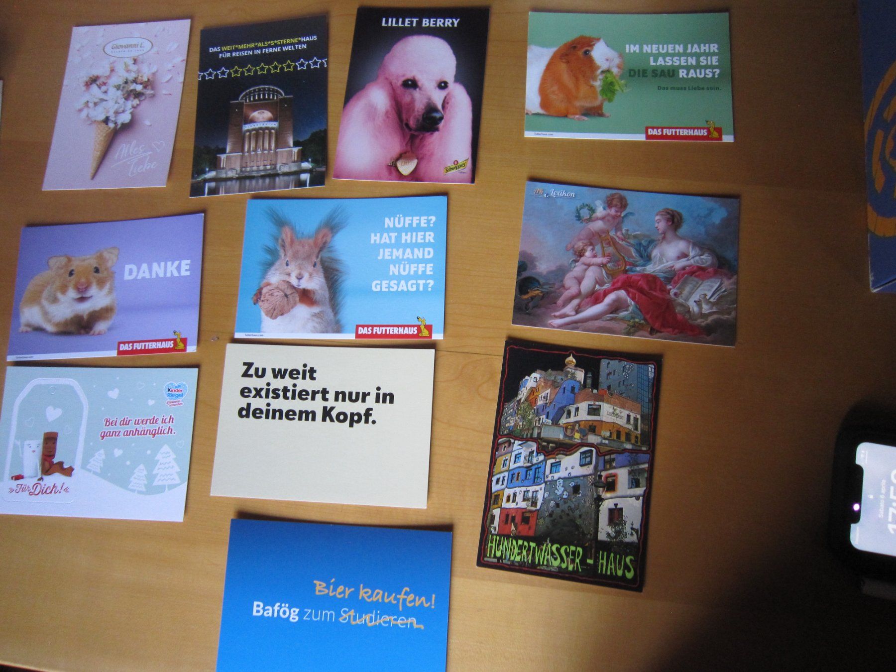 Cartes postales: No 10 Kleine Sammlung Werbe Postkarten – D'occasion à Gordola par Polentaefung