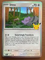 Pokemon Ditto Holo 30 Jahre (Versand gratis)