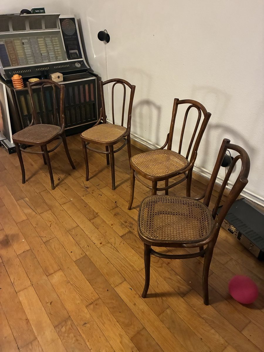 Sedie: 4 chaises J.F. Zwahlen bois – Usato da Chamblon venduto da BrocanteDeLaColline 2