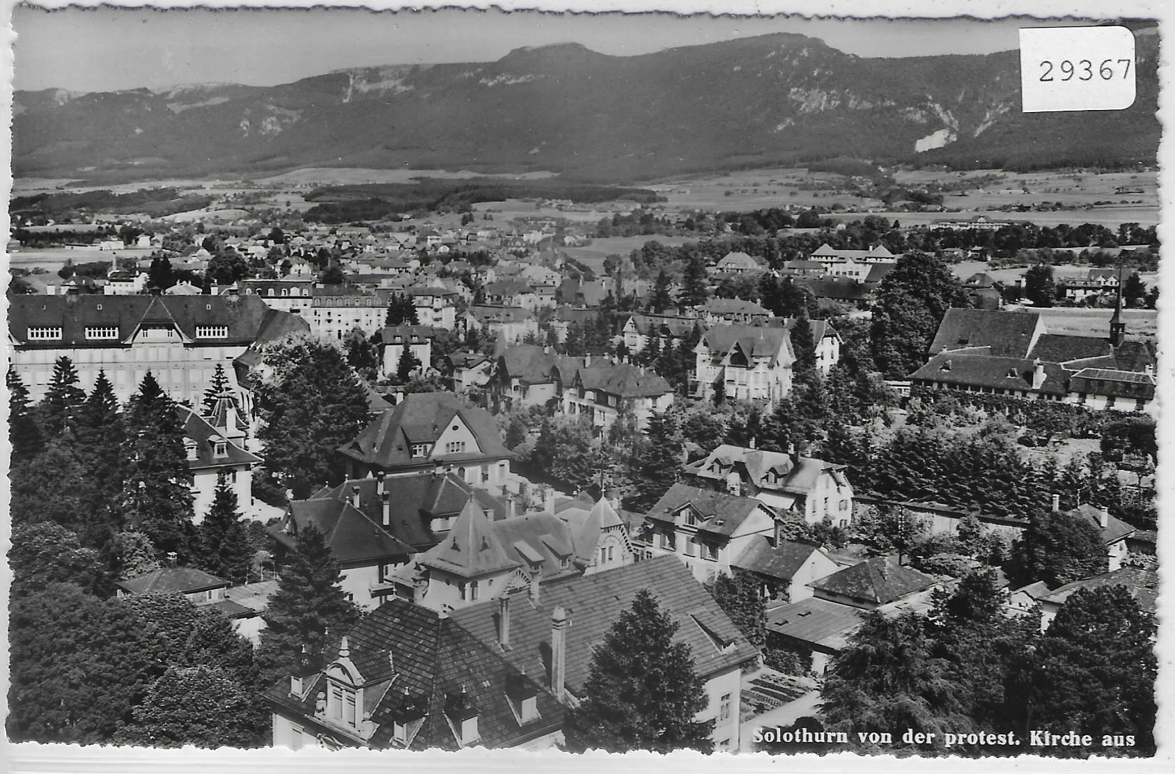 Cartes postales: Solothurn von der protest. Kirche aus – D'occasion à Ettingen par Kartenplanet