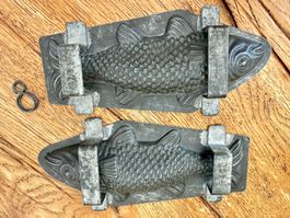 FRANCE Antike Schokoladenform - Fisch - Sammlerstück